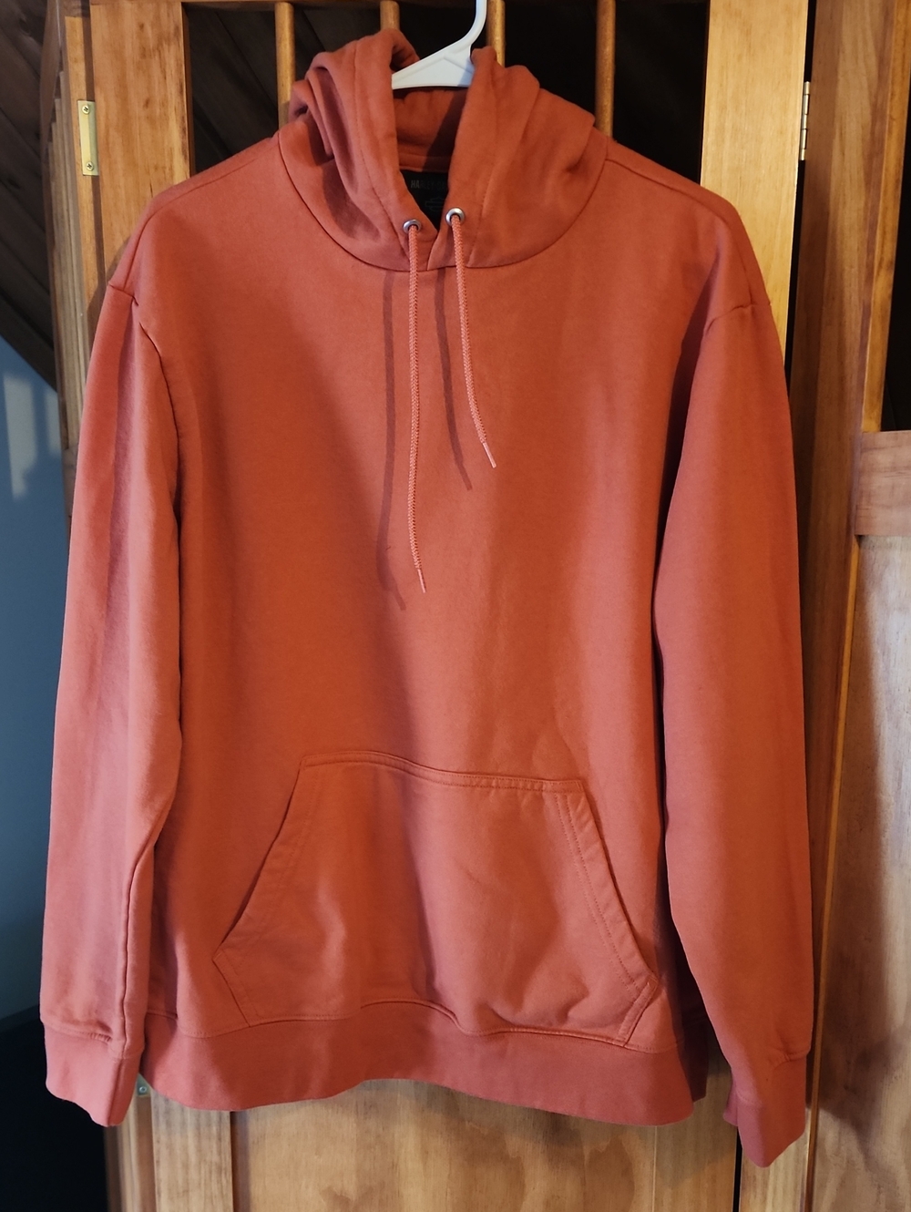 Harley-Davidson Orange Hooded Sweatshirt